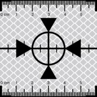 GEORADIAN CIBLE 60 x 60 AVEC ECHELLE