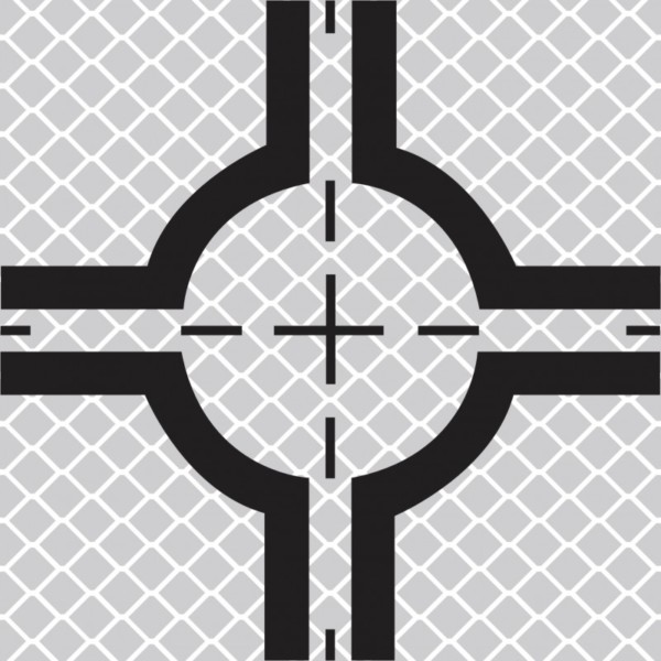 GEORADIAN CIBLE 60 x 60 MARQUAGE PRECISION