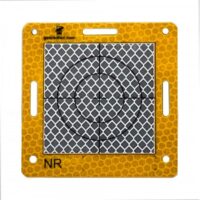 GEORADIAN CIBLES SUR PLAQUE 60 x 60 MM / 85 x 85MM