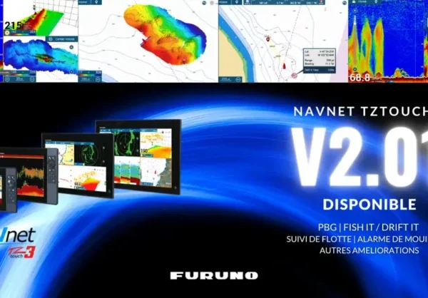 Nouvelle version de logiciel V2.01 NavNet TZtouch 3